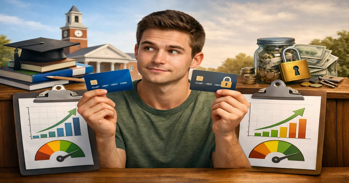 Cover image of Student Credit Cards vs Secured Cards: Which Starts Credit Faster?