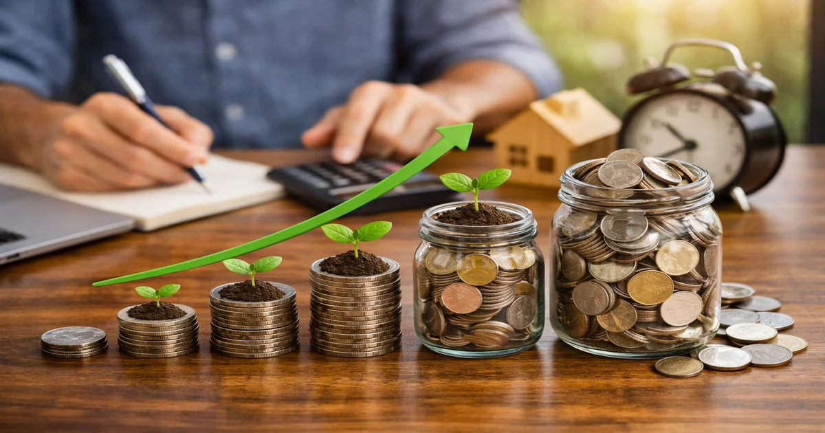 Image de couverture de 5 Stratégies d'Intérêts Composés Qui Doublent Votre Capital Automatiquement