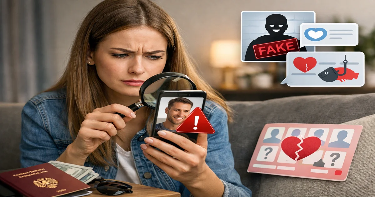 Titelbild von Fake Profile erkennen: So schützt du dich auf Dating Apps