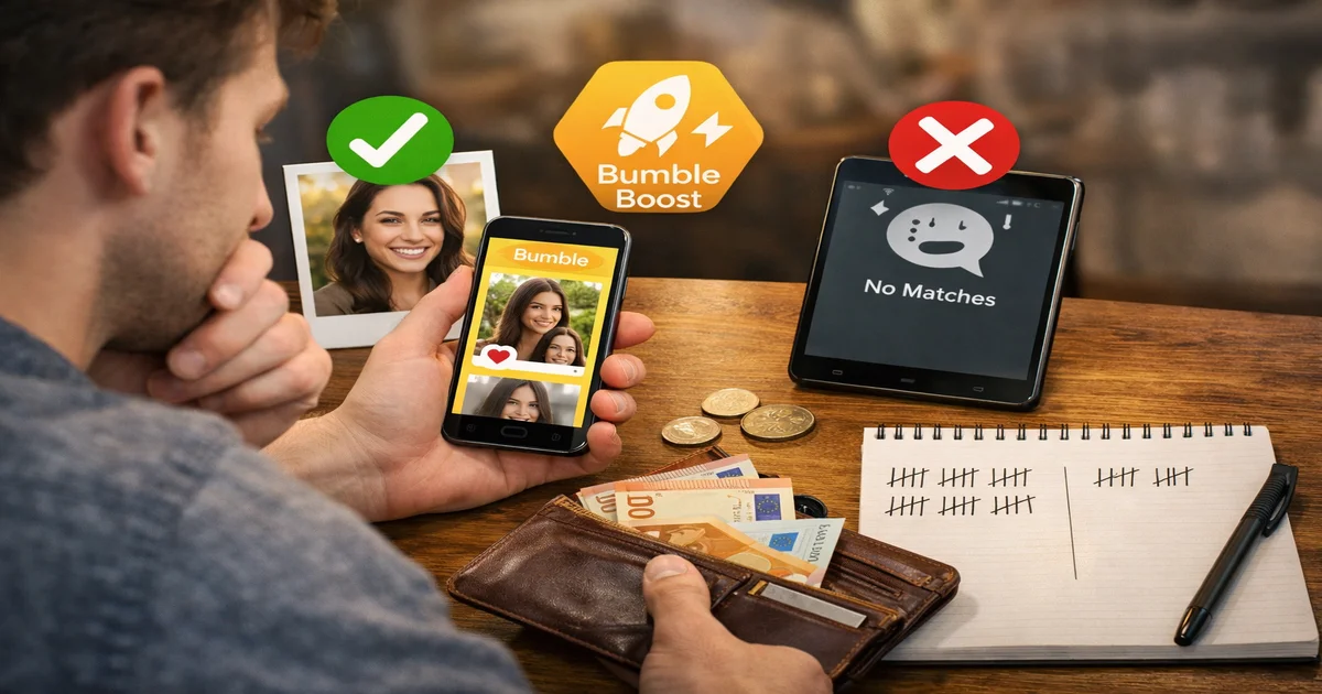 Titelbild von Bumble Boost im Test: Mehr Matches oder rausgeworfenes Geld?