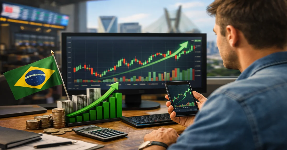 Imagem de capa de Como Investir em Ações de Crescimento na Bolsa Brasileira