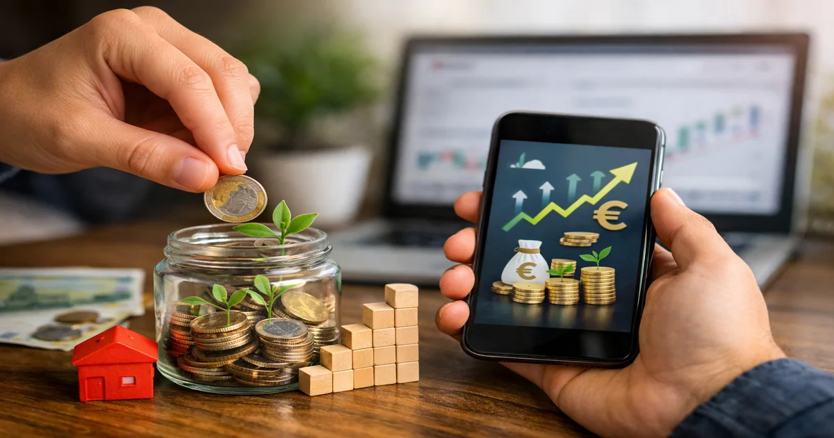 Imagen de portada de 5 Apps de Microinversión Que Te Permiten Empezar Con Solo 1 Euro