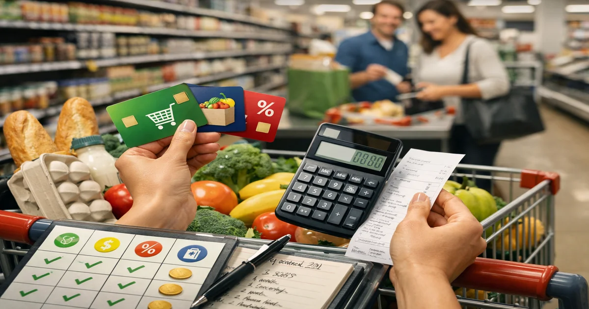 Cover image of How to Pick a Grocery Rewards Card for Your Habits