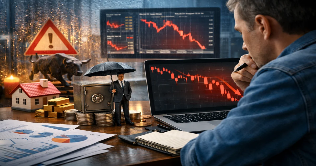 Image de couverture de 7 Stratégies de Portefeuille Qui Résistent aux Marchés Baissiers