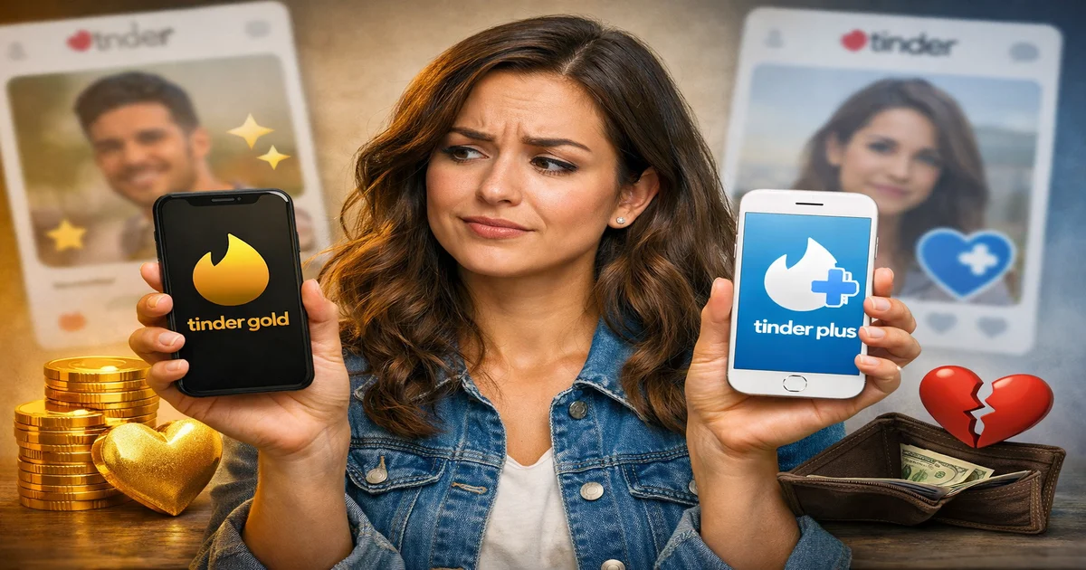 Cover image of Tinder Gold vs Tinder Plus: Which Plan Is Worth It