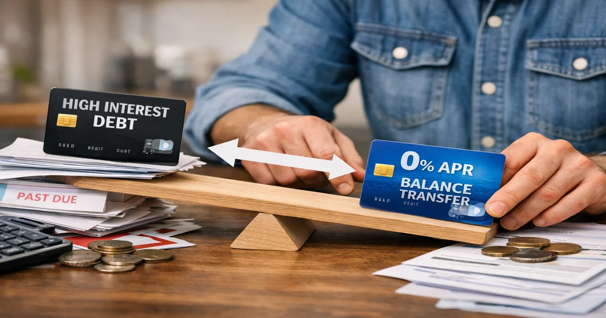Cover image of How to Use a Balance Transfer Card to Crush High-Interest Debt
