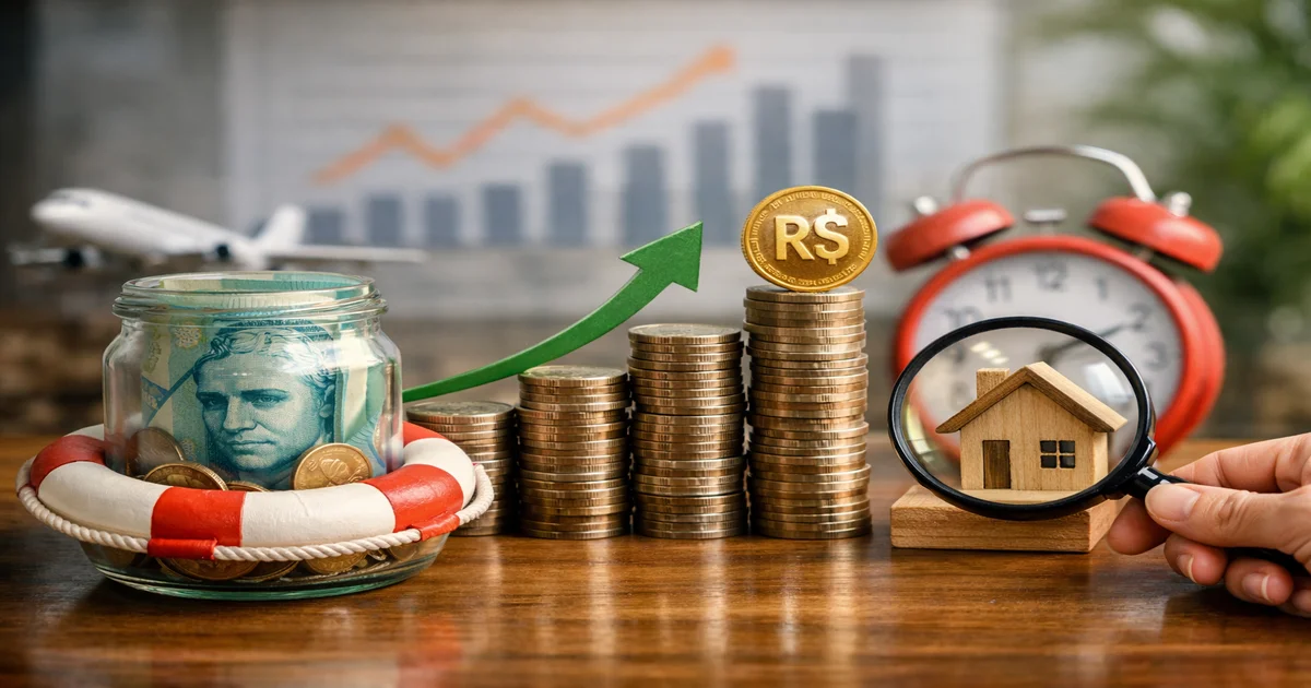 Imagem de capa de Como Montar Uma Reserva de Emergência Que Não Perde Para Inflação