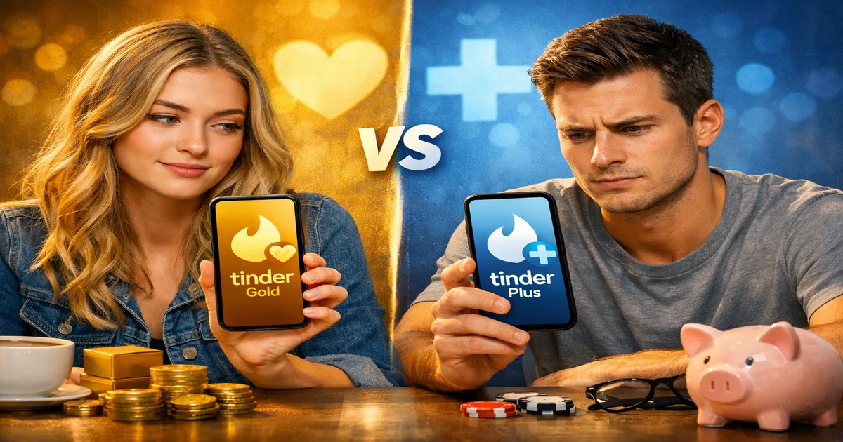 Cover image of Tinder Gold vs Tinder Plus: Which Plan Is Worth Paying For