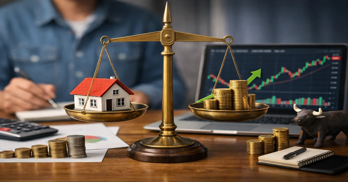 Image de couverture de Immobilier vs Actions : J'ai Comparé Mes Rendements Sur 5 Ans