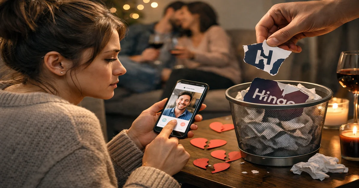 Cover image of Hinge Review: Is It Really the App Designed to Be Deleted?