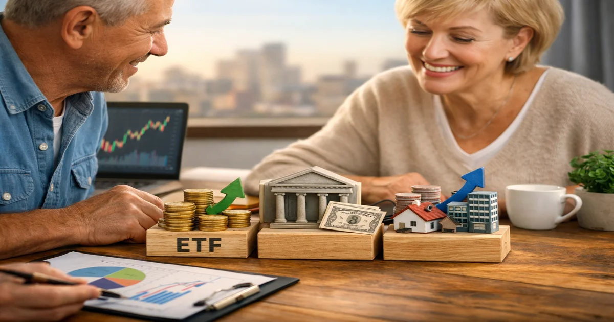 Image de couverture de Diversification de Portefeuille : Combiner ETFs, Obligations et Actions