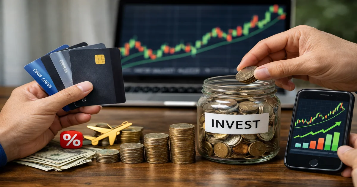 Cover image of How to Use Dollar Cost Averaging with Credit Card Rewards for Investing