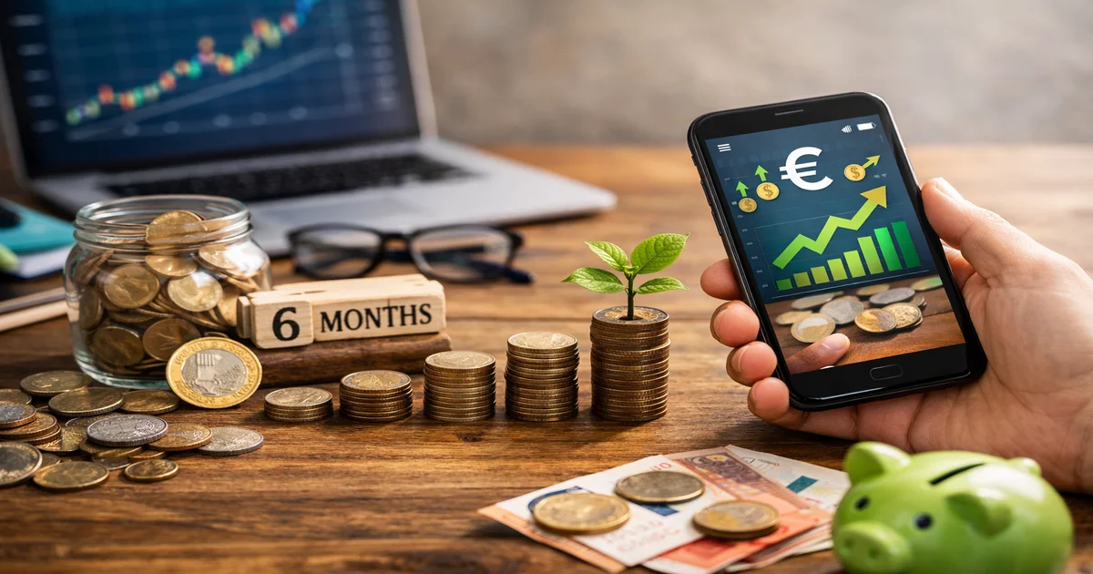 Titelbild von 5 Micro-Investing Apps, die täglich 1 Euro in echte Rendite verwandeln