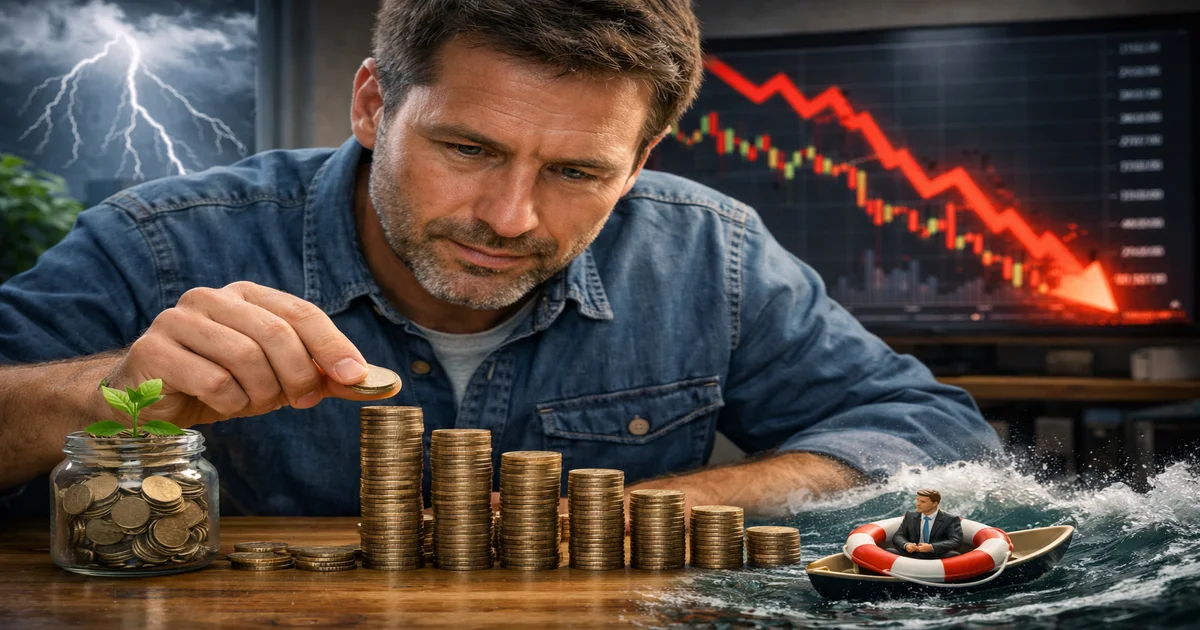 Titelbild von Warum Cost-Average-Effekt Ihr Portfolio vor Marktkrisen schützt